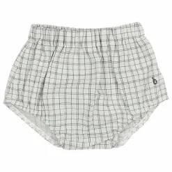 Bloomer Mini Check Coton Bio | Ecru