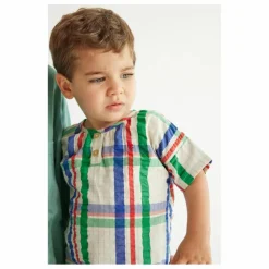 Blouse à Carreaux Bébé | Ecru
