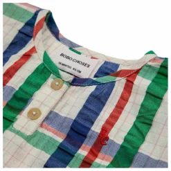 Blouse à Carreaux Bébé | Ecru