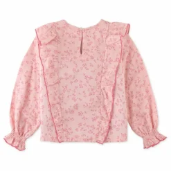 Blouse à Volants | Rose pâle