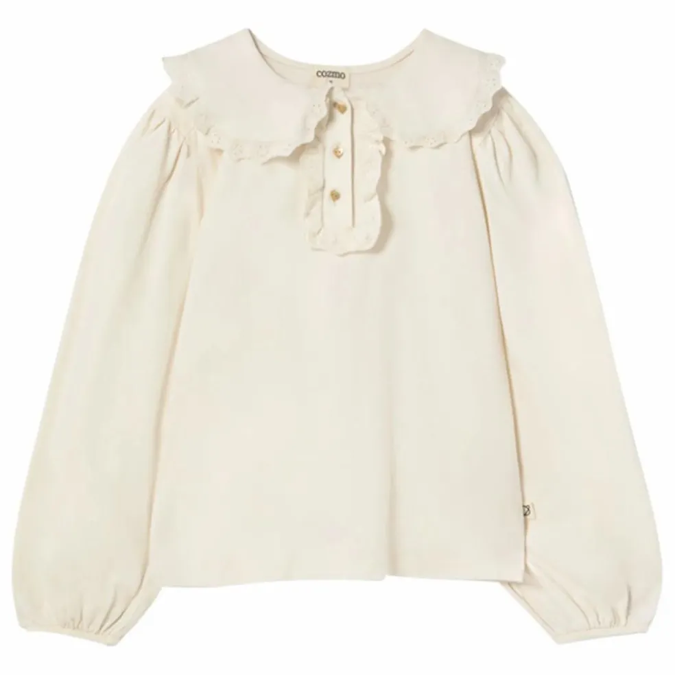 Blouse Alana Coton Bio | Blanc