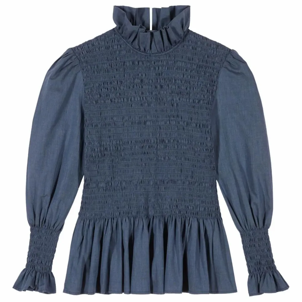 Blouse Aleria | Indigo
