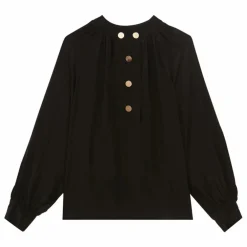Blouse Alphonse Dentelle | Noir