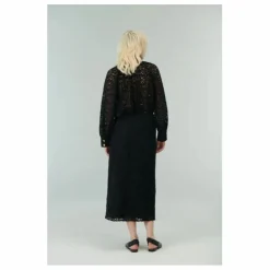 Blouse Alphonse Dentelle | Noir