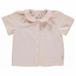 Blouse Ancolie Double Gaze de Coton Bio | Rose poudré