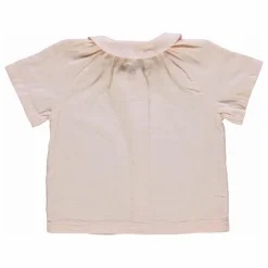 Blouse Ancolie Double Gaze de Coton Bio | Rose poudré