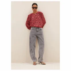 Blouse Becky Guépard | Rouge
