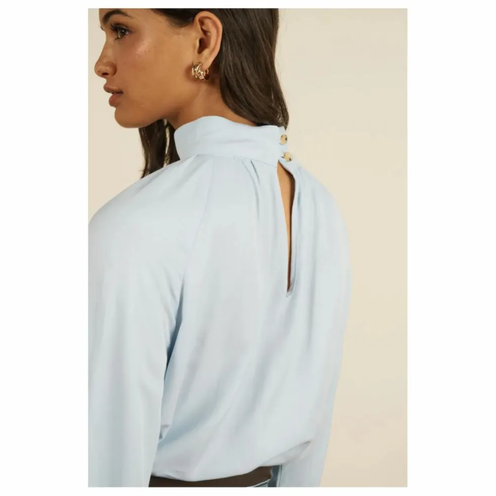 Blouse Bosco Fibres Recyclées | Bleu ciel