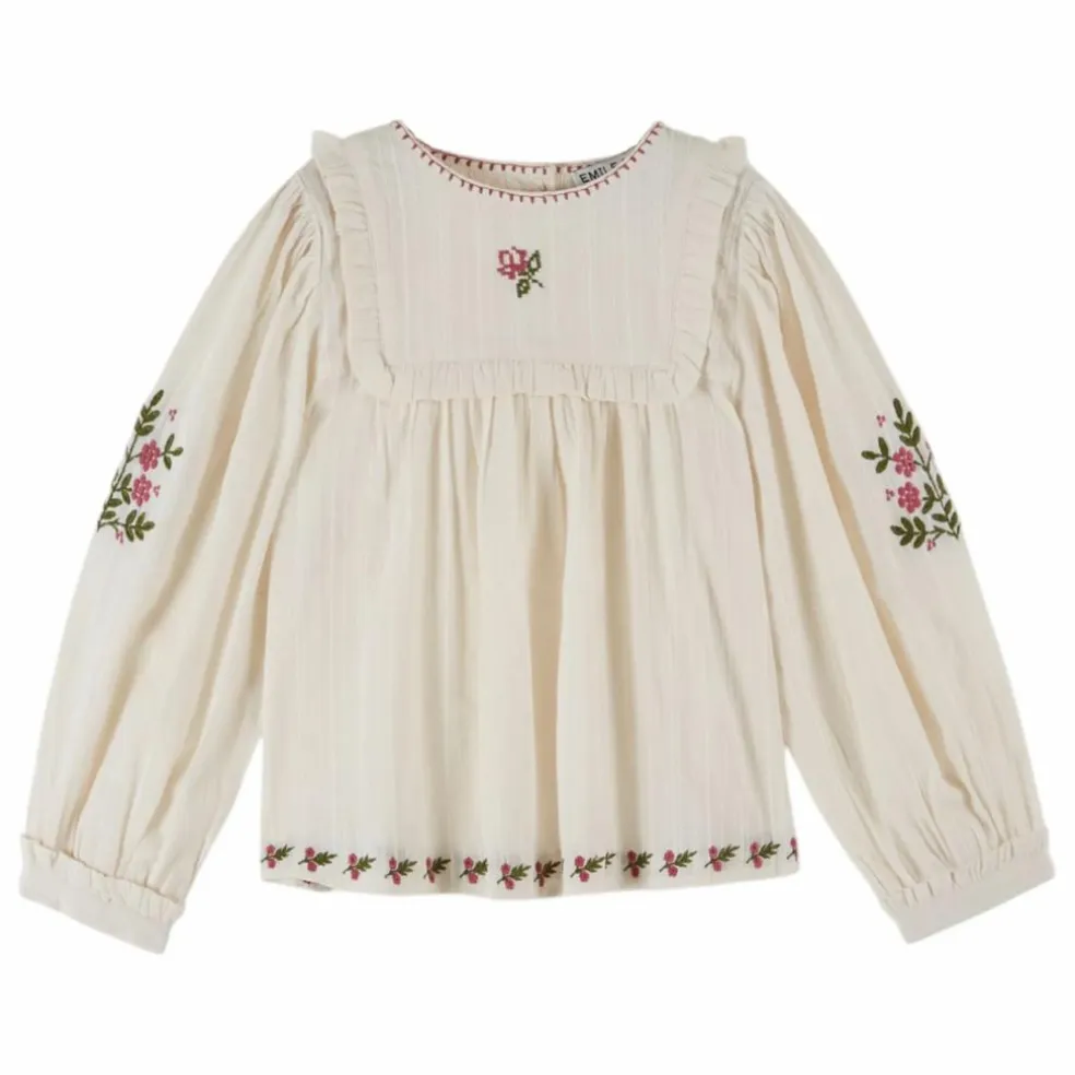 Blouse Brodée | Crème