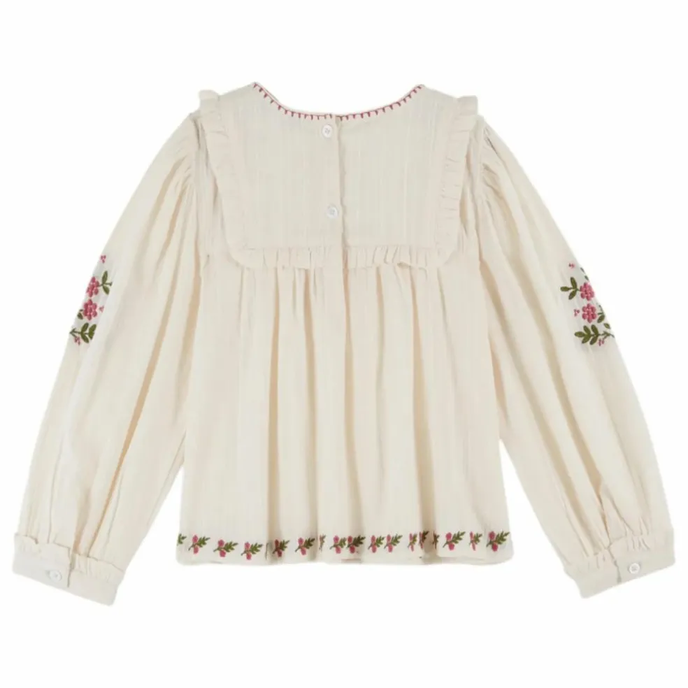 Blouse Brodée | Crème