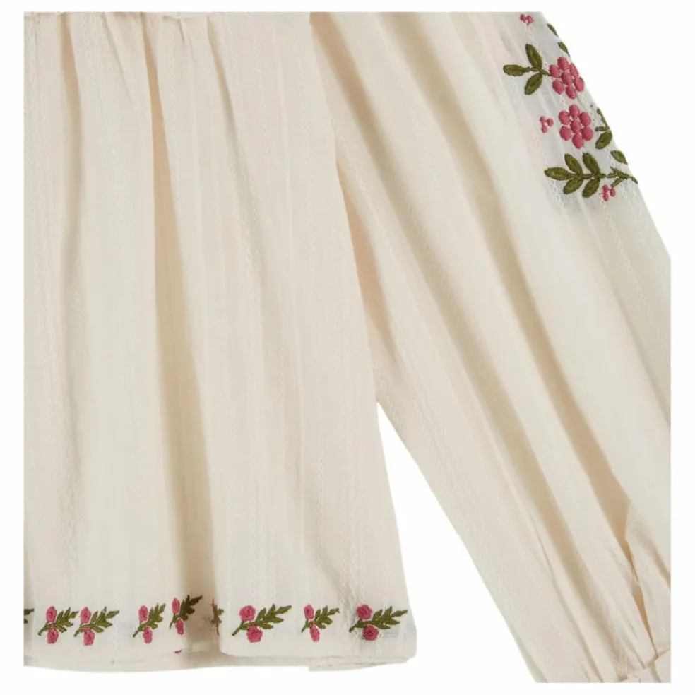 Blouse Brodée | Crème