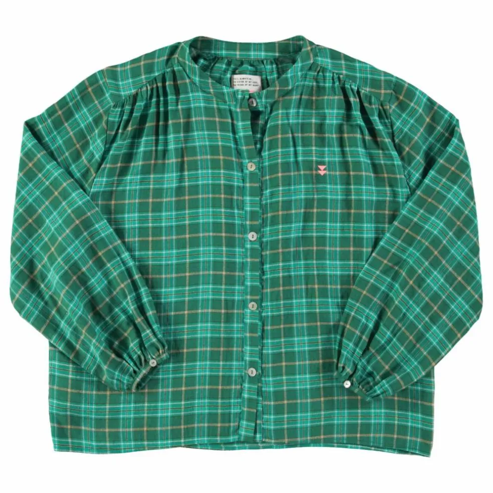 Blouse Carreaux | Vert