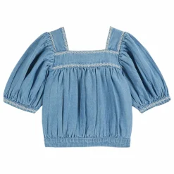 Blouse Chambray Brodée | Denim