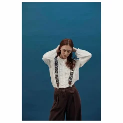 Blouse Charline Brodée | Crème