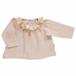 Blouse Charme à Volants | Rose pâle