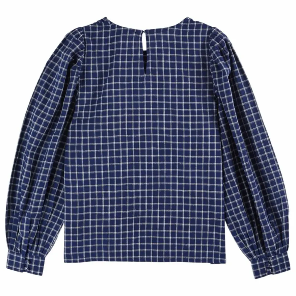 Blouse Christia Gramercy Carreaux | Bleu
