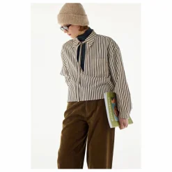 Blouse Christies Rayée | Marron
