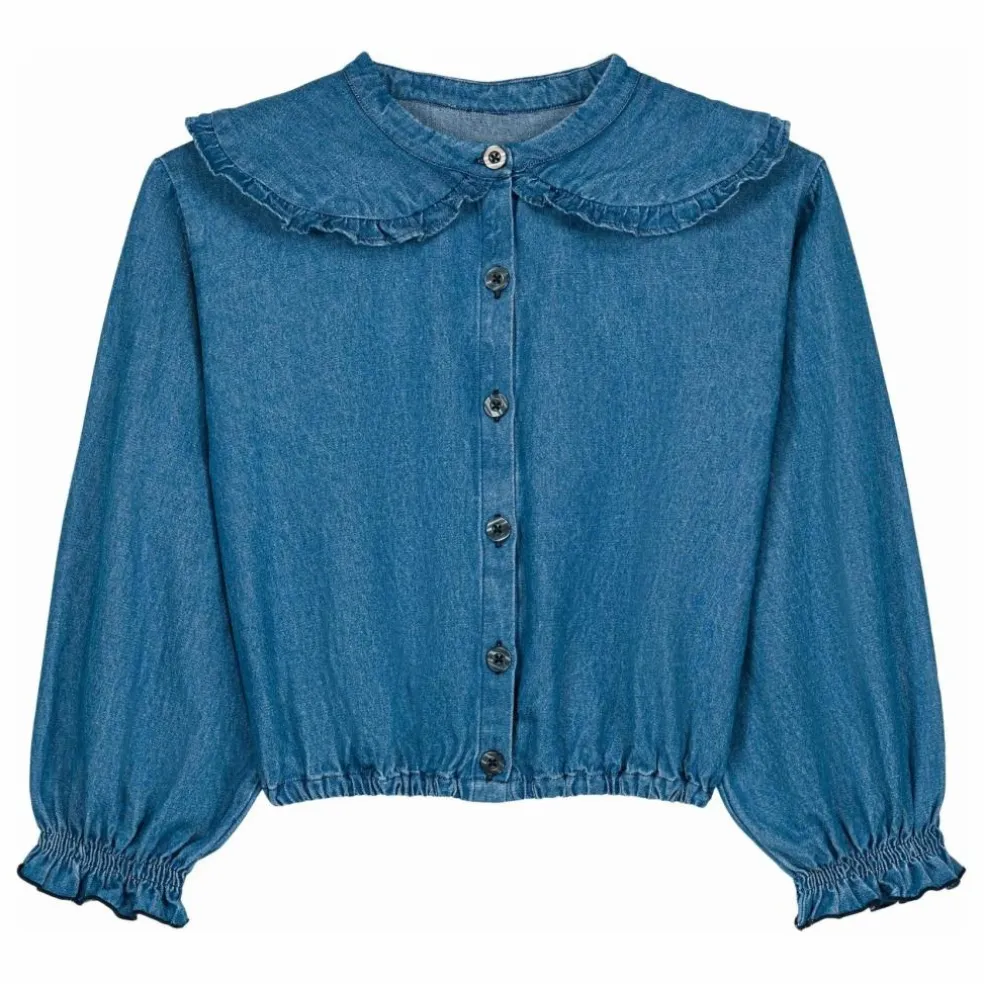 Blouse Clara Denim | Bleu