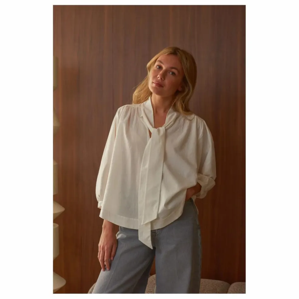 Blouse Clera - Collection Femme | Blanc cassé