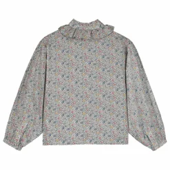 Blouse Col Mao Liberty | Beige