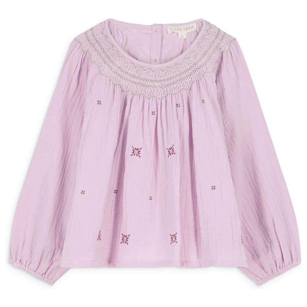 Blouse Coletta Gaze de Coton | Parme