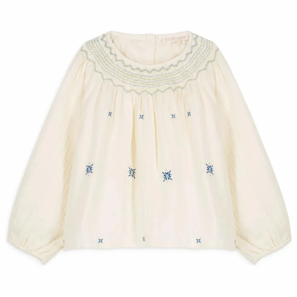Blouse Coletta Gaze de Coton | Ecru