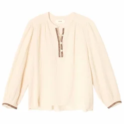 Blouse Colette Gaze de Coton x Léa Meylan | Ecru
