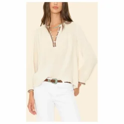 Blouse Colette Gaze de Coton x Léa Meylan | Ecru