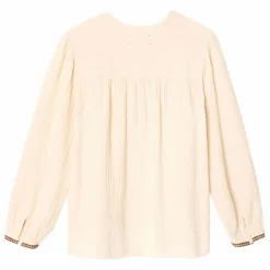 Blouse Colette Gaze de Coton x Léa Meylan | Ecru
