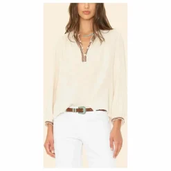 Blouse Colette Gaze de Coton x Léa Meylan | Ecru
