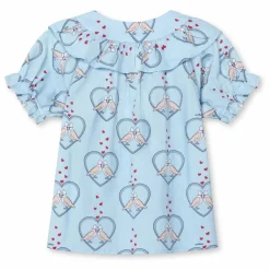 Blouse Colombe | Bleu ciel