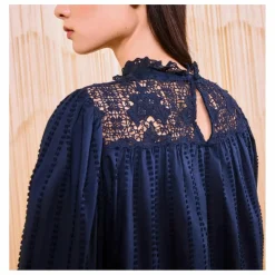 Blouse Cornelia | Bleu nuit