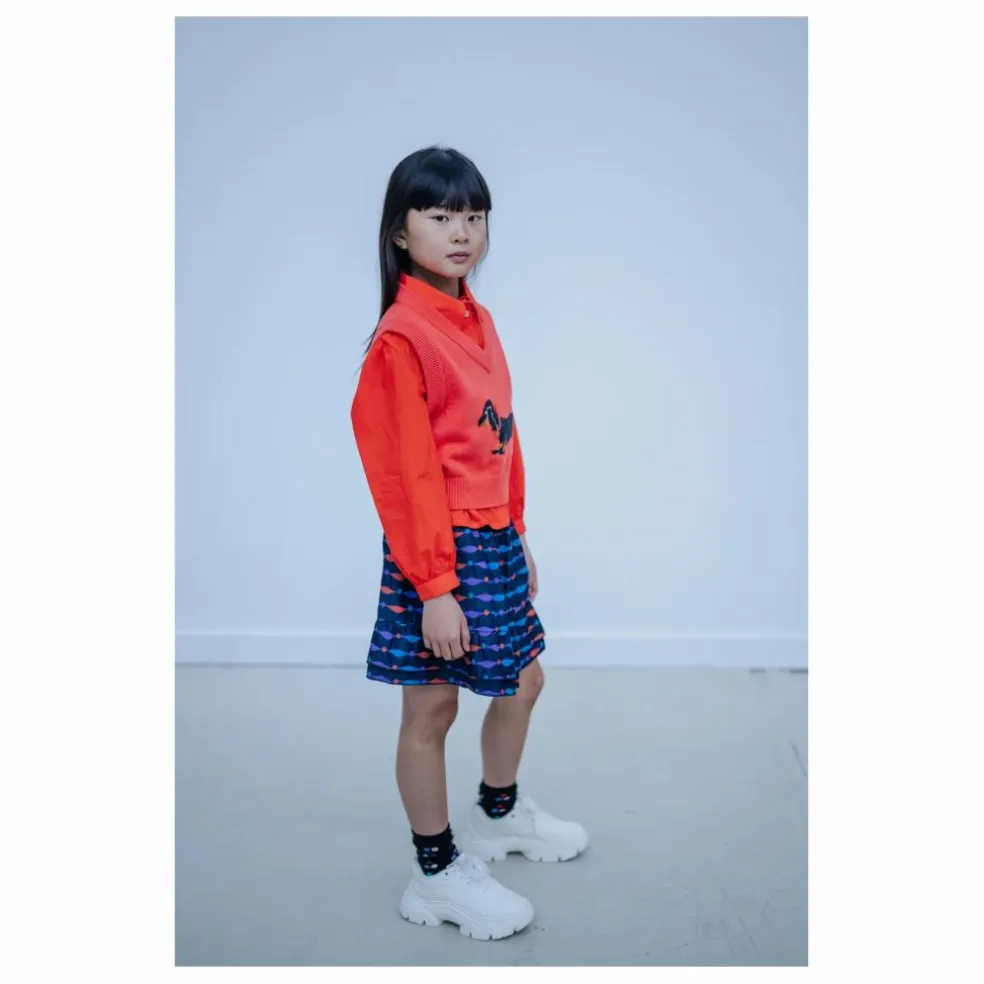 Blouse Coton Bio | Orange