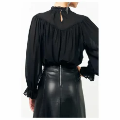 Blouse Coton Presley | Noir
