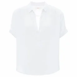 Blouse Cruz Gaze de Coton | Blanc