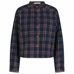 Blouse Dean Carreaux | Marron