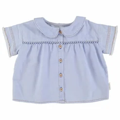 Blouse Denim | Bleu jean