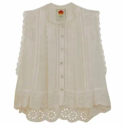 Blouse Dentelle | Blanc