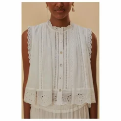 Blouse Dentelle | Blanc