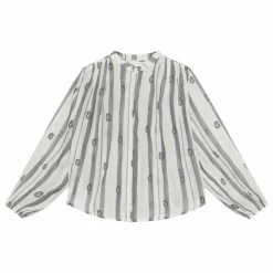 Blouse Desert Breeze Perla Voile de Coton | Ivoire