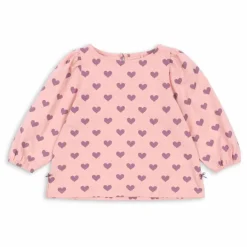 Blouse Drey Cœurs Coton Bio | Rose
