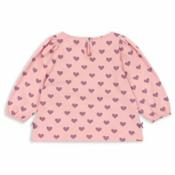 Blouse Drey Cœurs Coton Bio | Rose