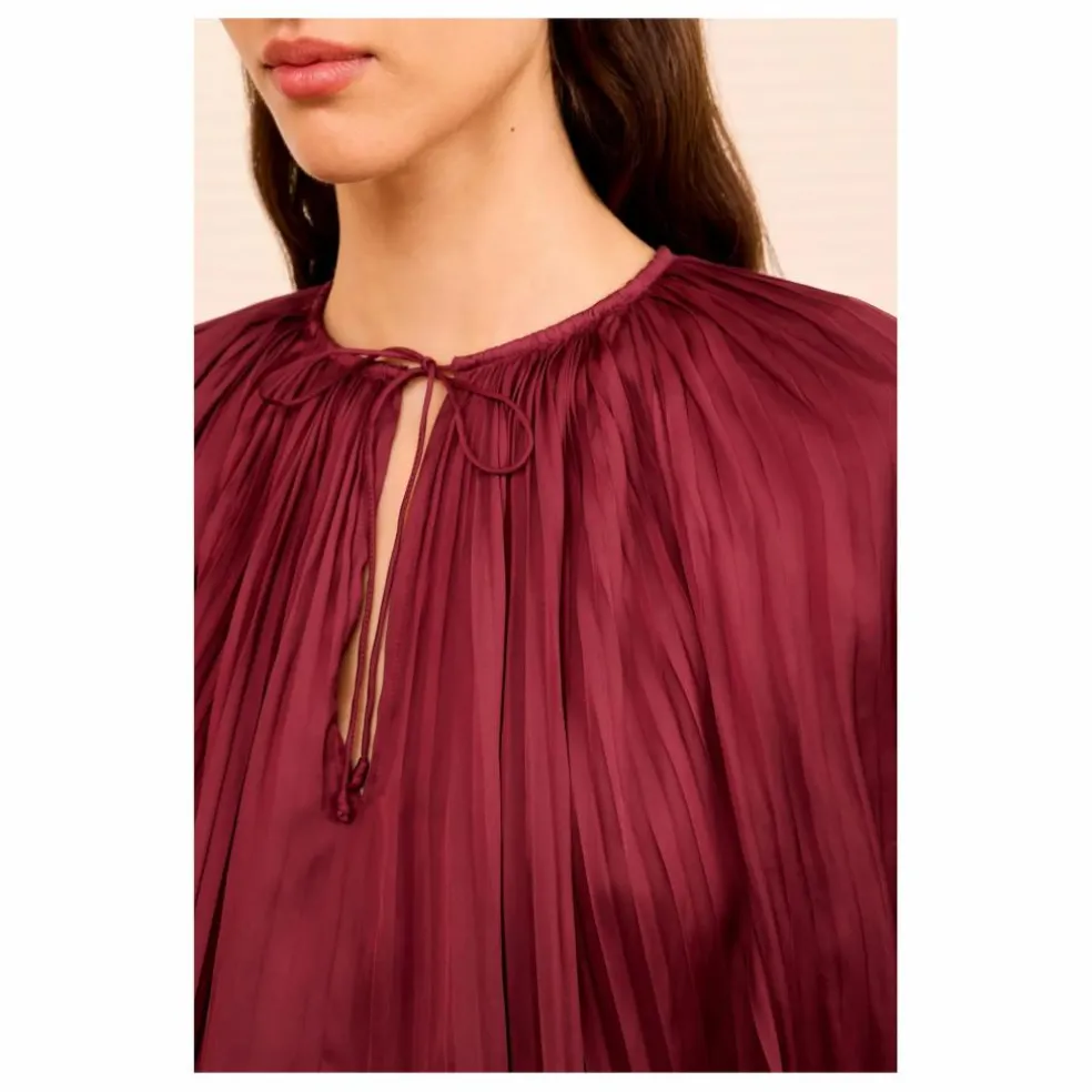 Blouse Electra | Bordeaux
