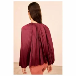 Blouse Electra | Bordeaux