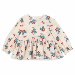 Blouse Elin Noeuds Coton Bio | Beige