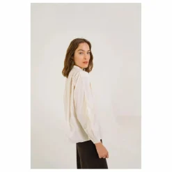 Blouse Ella Astra Brodée | Ecru