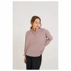 Blouse Emma Newport Carreaux | Rouge