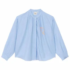 Blouse Engrace Oxford | Bleu ciel