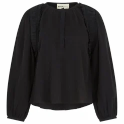 Blouse Evita Crépon | Noir