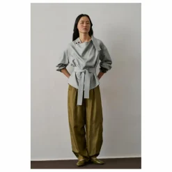 Blouse Felicite Soie | Bleu Glacier
